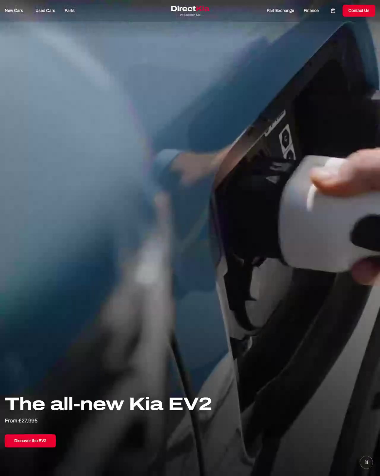 The video-led Direct Kia website built by Full Lean.